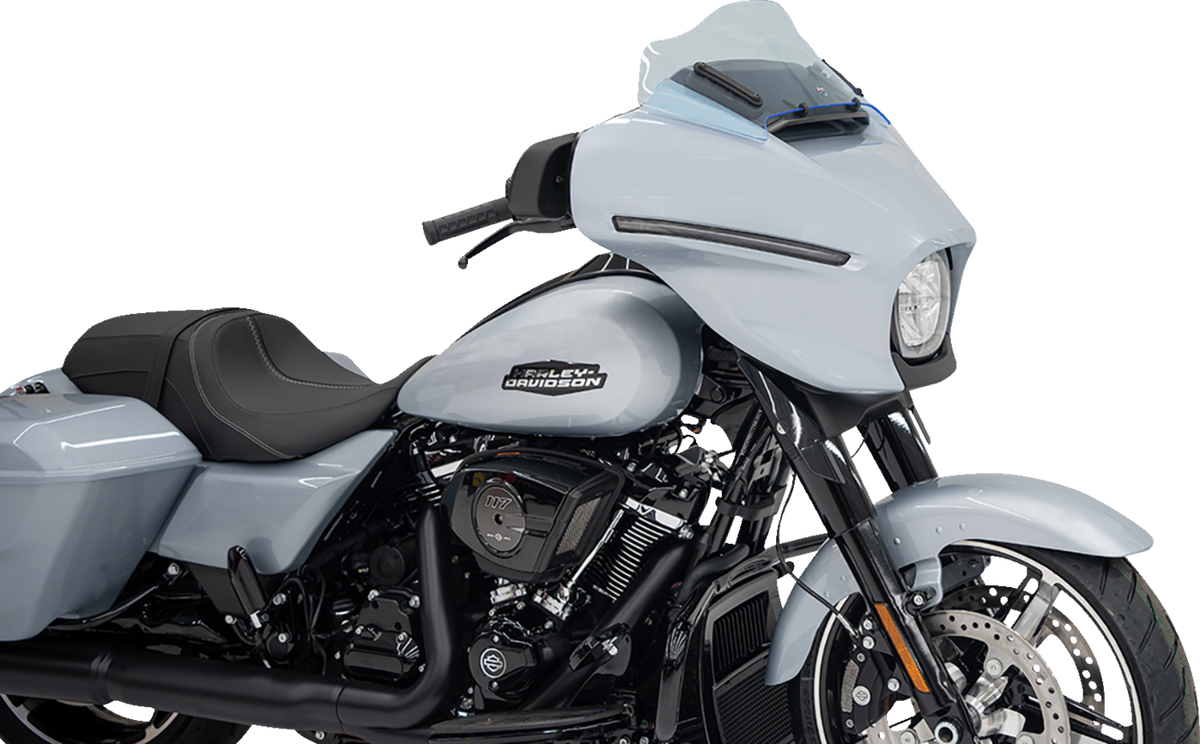 Klock Werks Ice Flare® Windshield - 8" - Blue Ice - FLHX