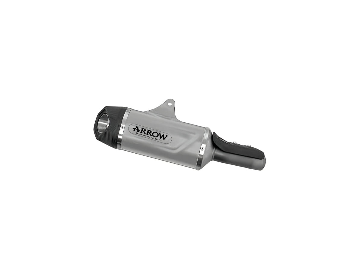 Arrow 71962AK Indy Race Evo Aluminium Slip On With Carbon End Cap