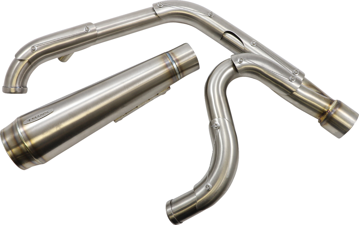 Trask Assault 2:1 Exhaust - Full Stainless - '91-'05 Dyna