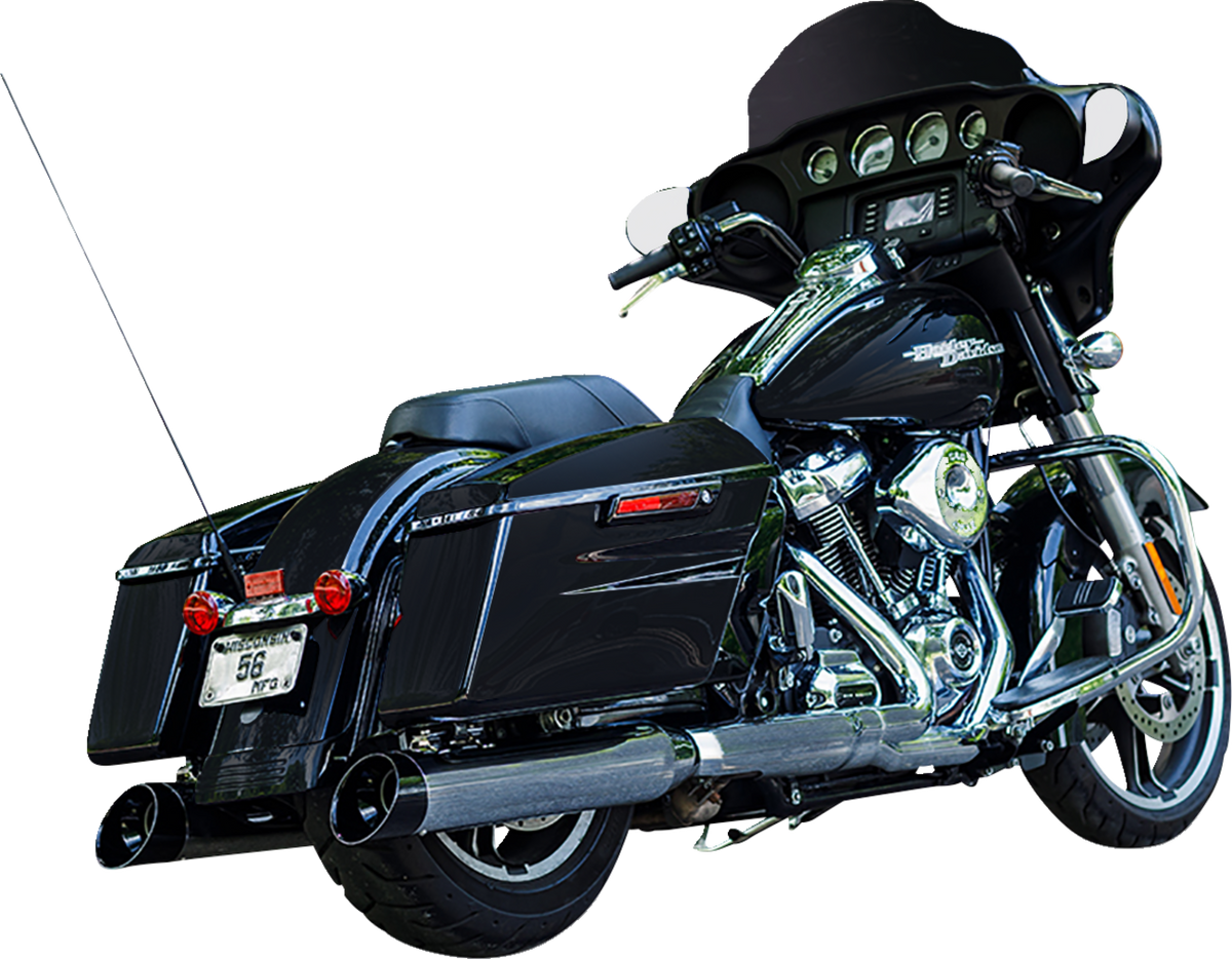 S&S Cycle 4-1/2" Chrome MK45 Cutlass Performance Mufflers