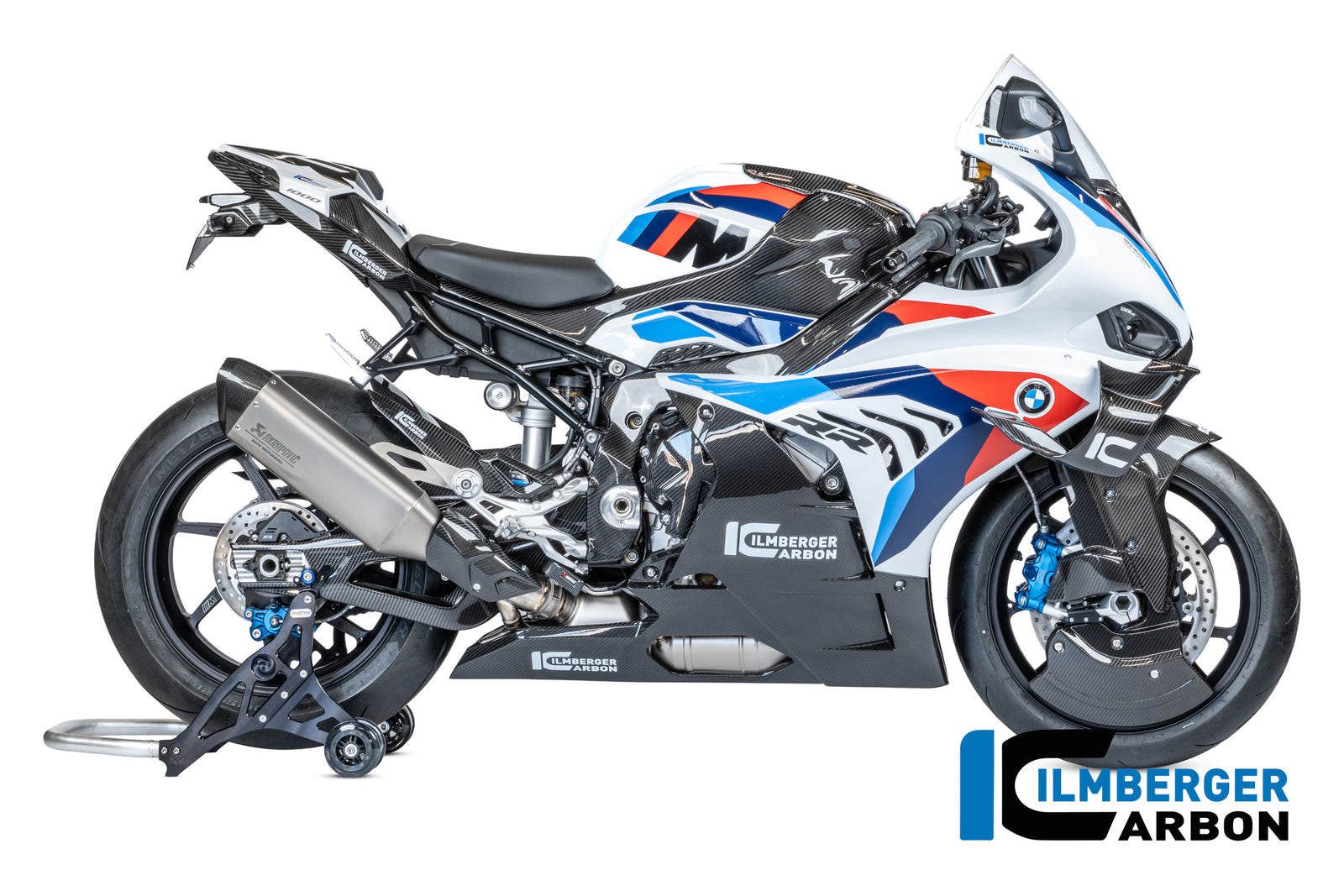 Ilmberger Carbon Frame Cover Right BMW M1000RR 2025-2026 - Gloss / Twill