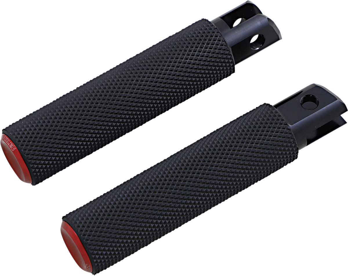Arlen NESS Knurled Foot Pegs - Red - FX/FL '18-'25