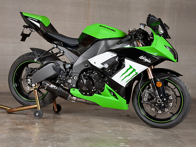 M4 Exhaust 2010 ZX10R Street Slayer Carbon Slip On