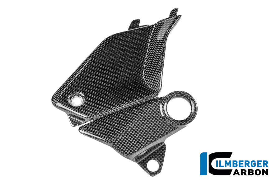 Ilmberger Carbon Lower Tank And Frame Cover Left Ducati Panigale V4 2025-2026 - Gloss / Plain