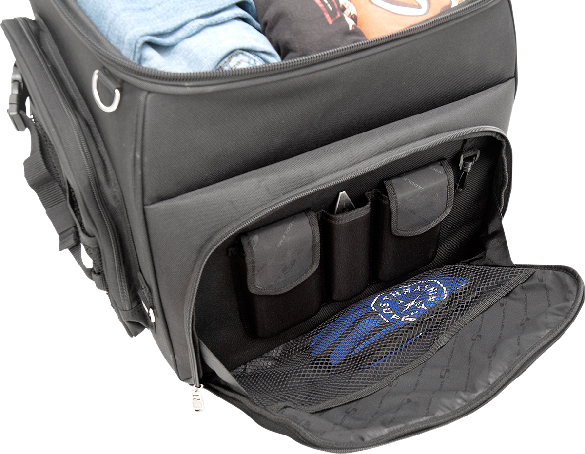Saddlemen Sissy Bar Bag - Black