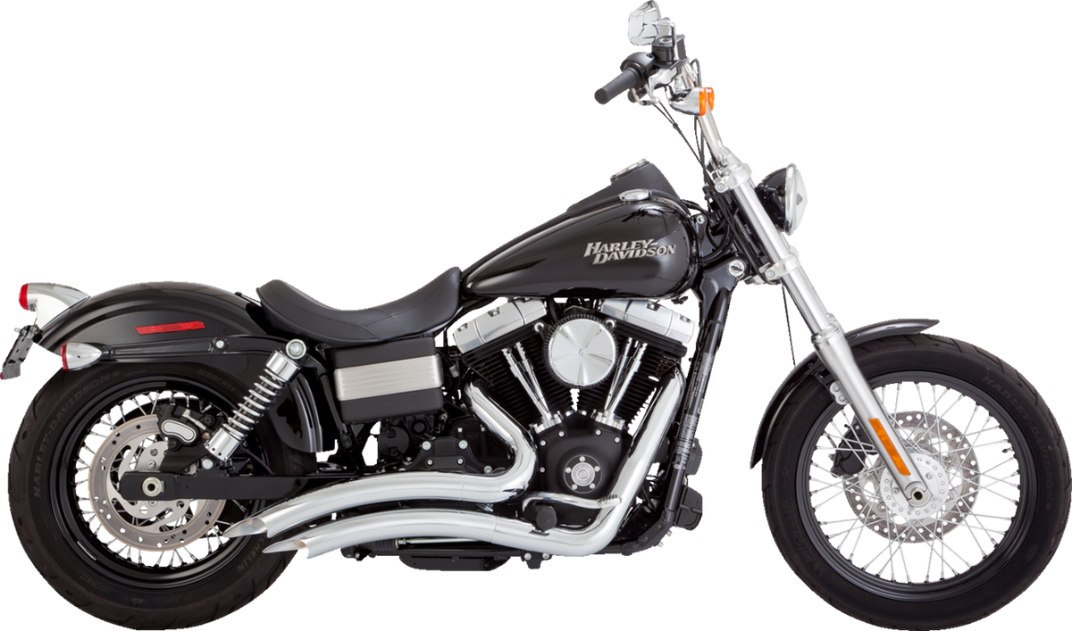Vance & Hines 2-Into-2 Big Radius Exhaust System - Chrome