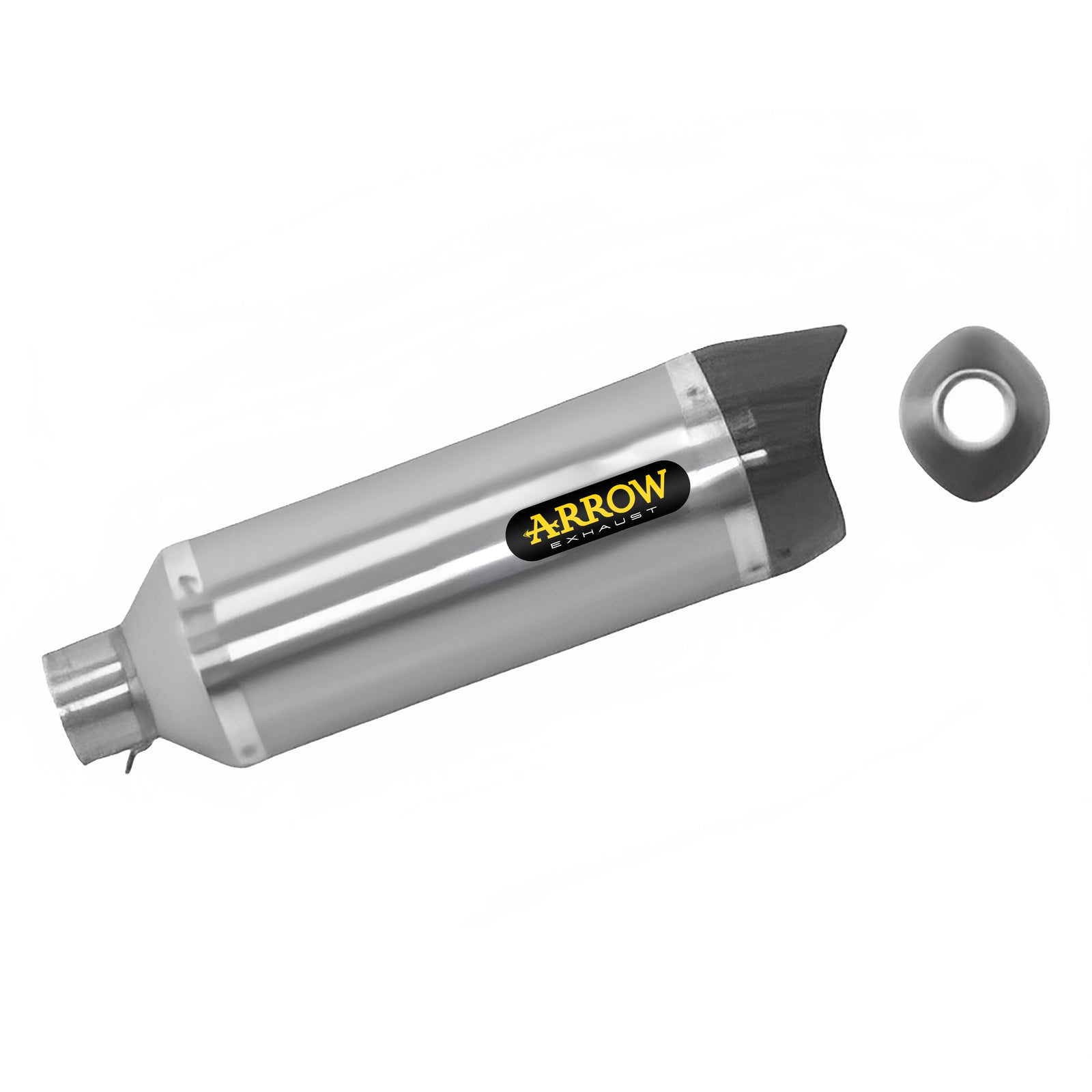 Arrow 71813PK Thunder Titanium Slip On With Carbon End Cap