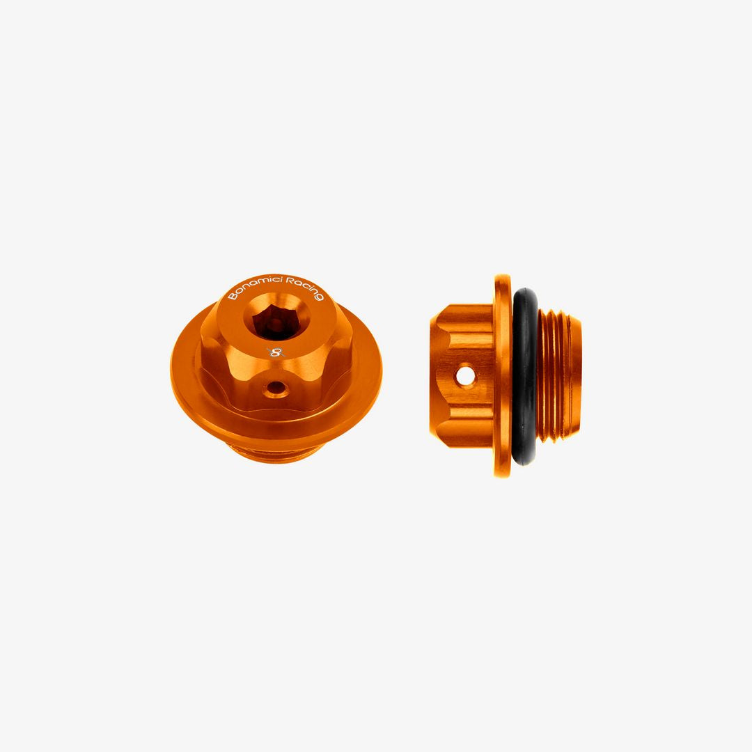 Bonamici Racing Oil Cap - M20x1,5 - Orange