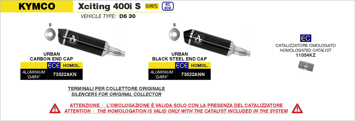 73522AKN Urban Aluminium Dark Slip On With Carbon Fiber End Cap