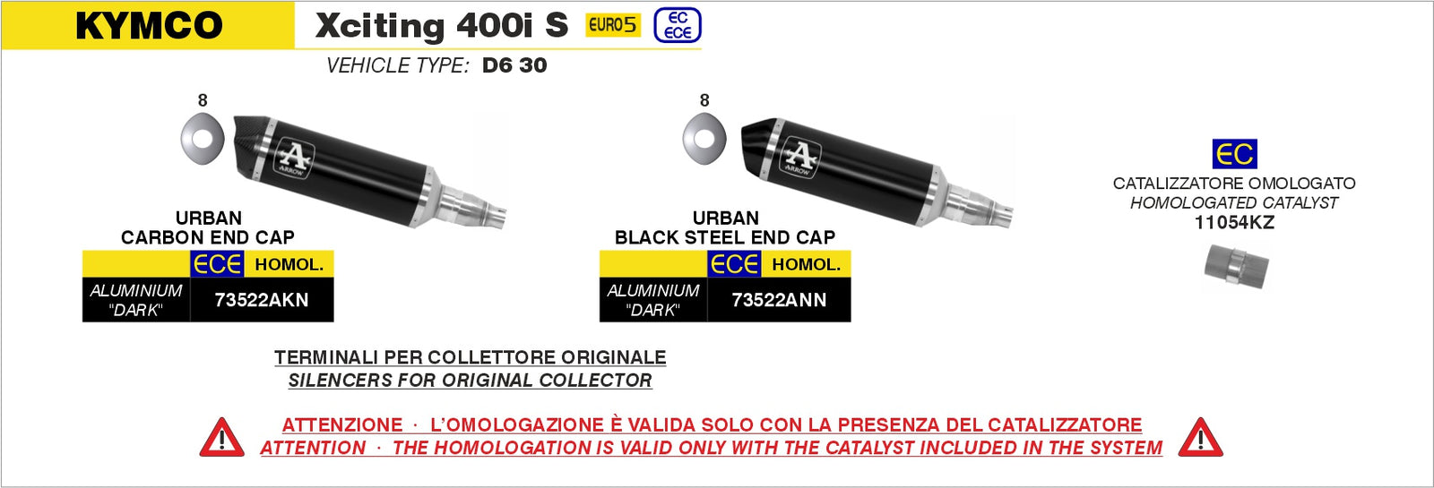 11054KZ Catalytic Converter Kit