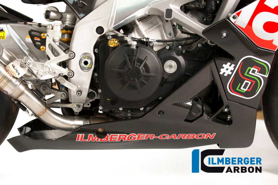 Ilmberger Carbon Motor Spoiler 3 PCS Aprilia Tuono V4 Up To 2016