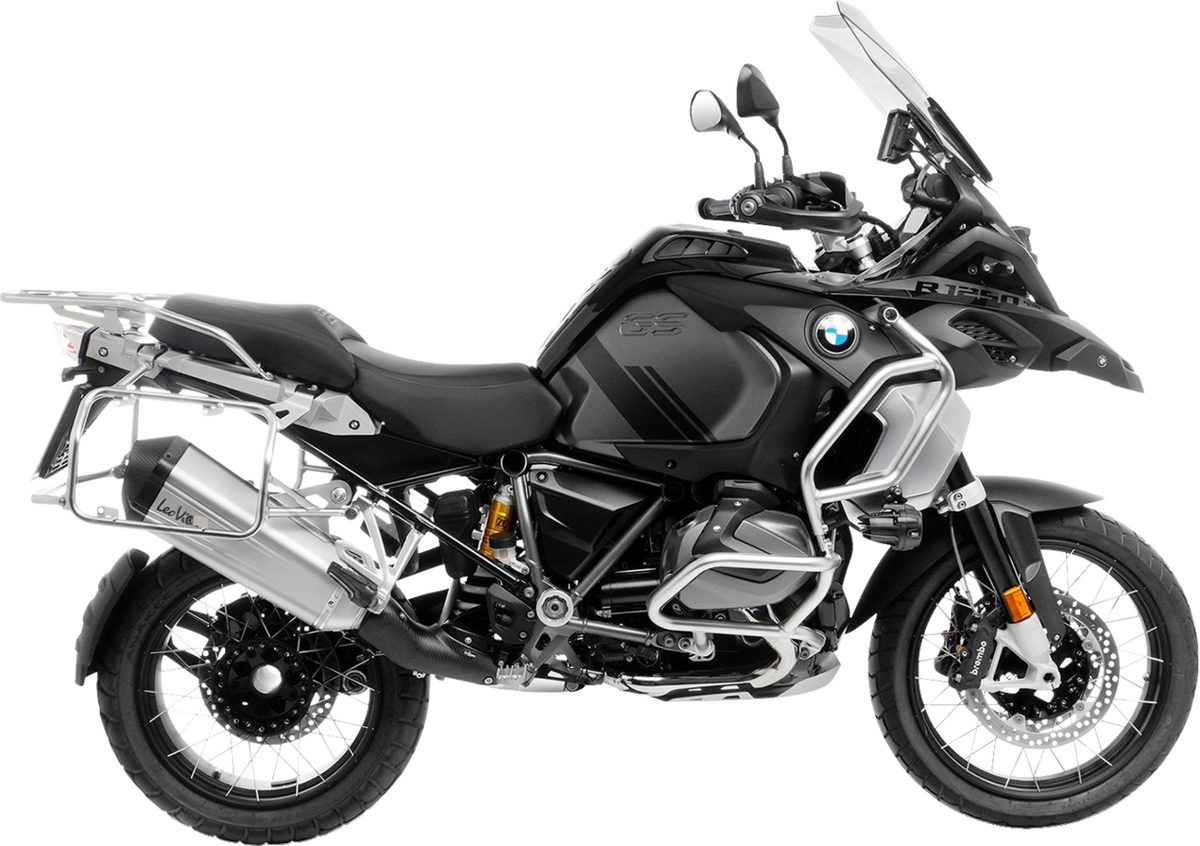 LeoVince LV-12 R Slip-On Muffler - Stainless Steel - BMW R 1200 GS