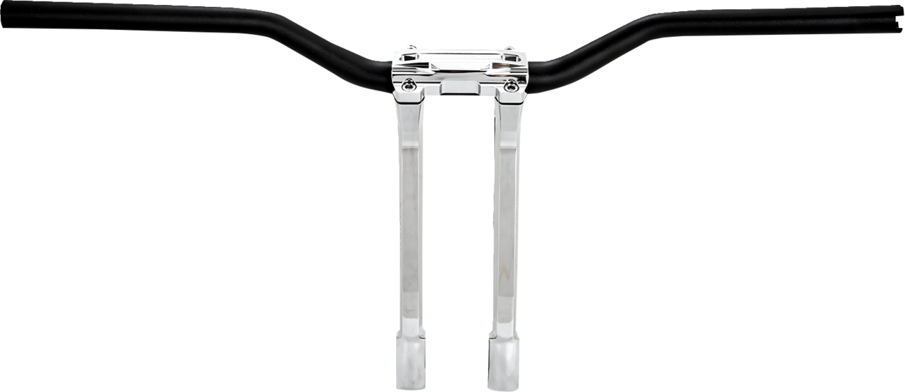 Performance Machine (PM) Phatbar & Riser Kit - Internal Wiring - 11-1/2" - Chrome
