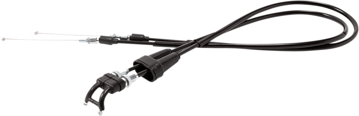 Motion Pro Black Vinyl Throttle Cable - Push/Pull - '18-'24 GasGas/Husqvarna/KTM
