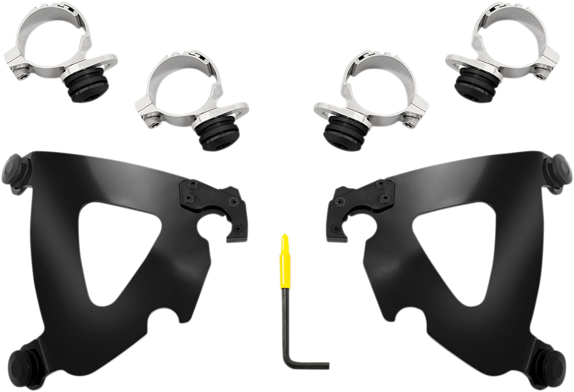 Memphis Shades Road Warrior Mounting Kit - Black - Scout