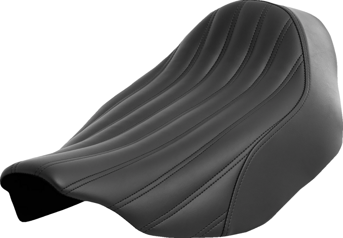 Saddlemen Renegade™ Knuckle Solo Seat - Black - FLH/FLT '23-'24