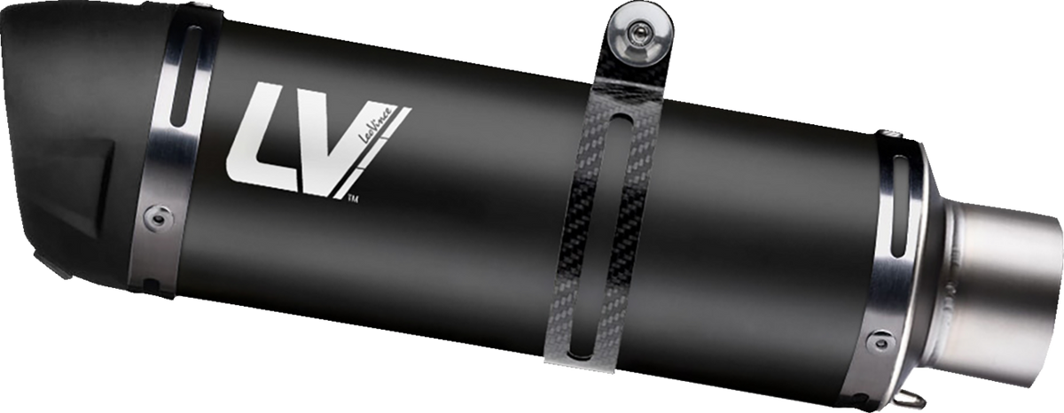 LeoVince GP Corsa EVO Slip-On Muffler - Black Edition - Ninja/Z 400