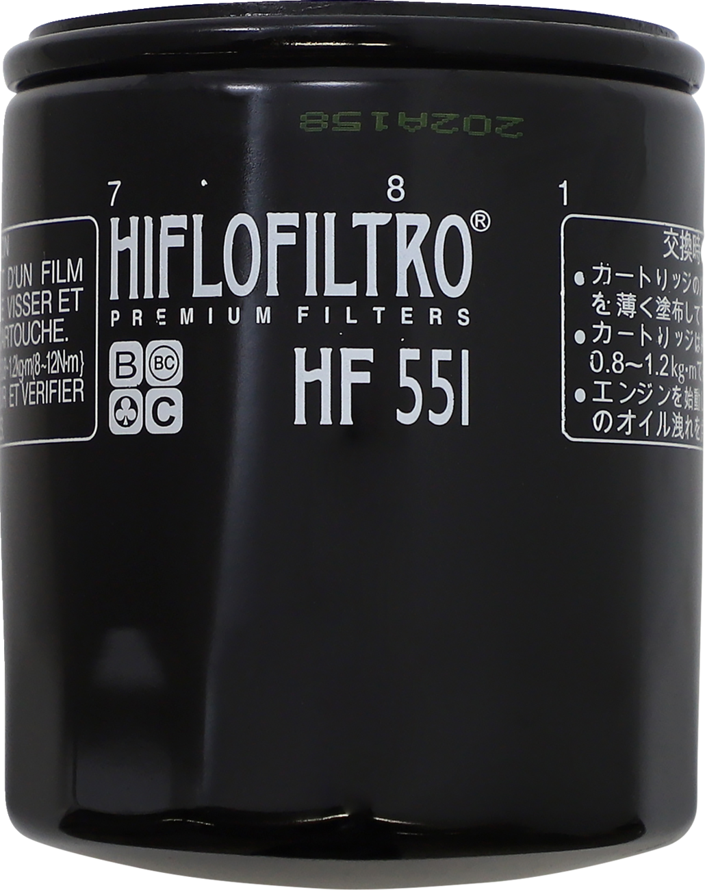Hiflofiltro Oil Filter - Moto Guzzi