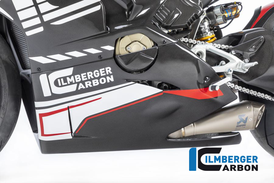 Ilmberger Carbon Belly Pan Ducati Panigale V4 Racing - Gloss