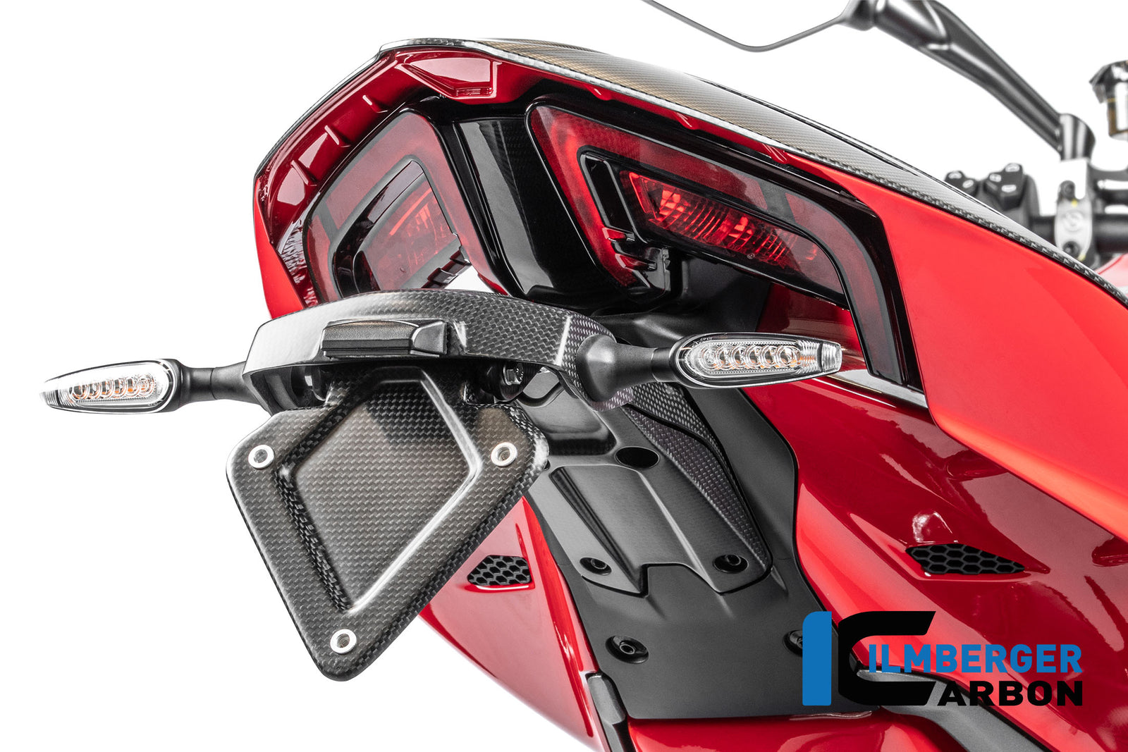 Ilmberger Carbon License Plate Fender Ducati Panigale V4 2025-2026