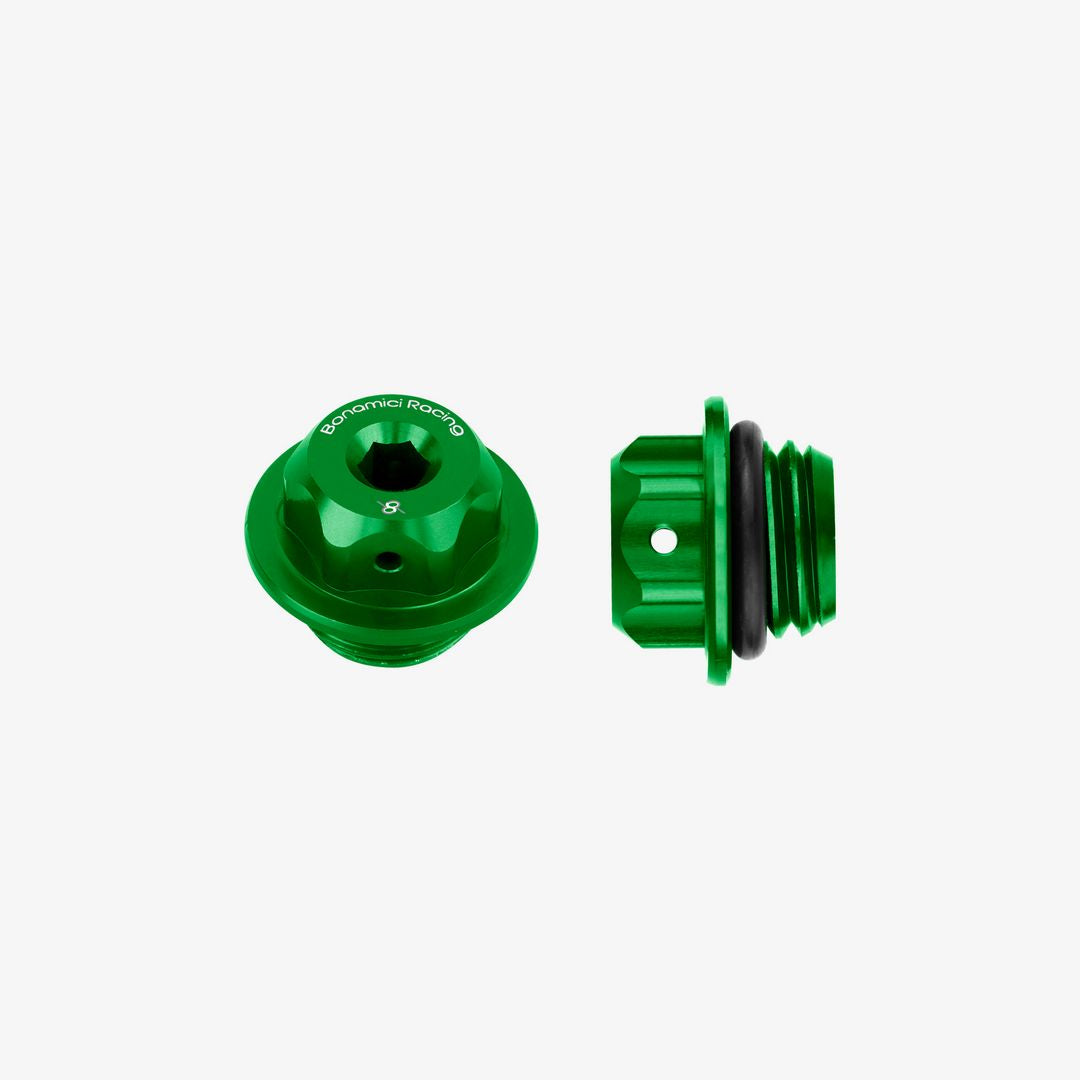 Bonamici Racing Oil Cap - M20x2,5 - Green