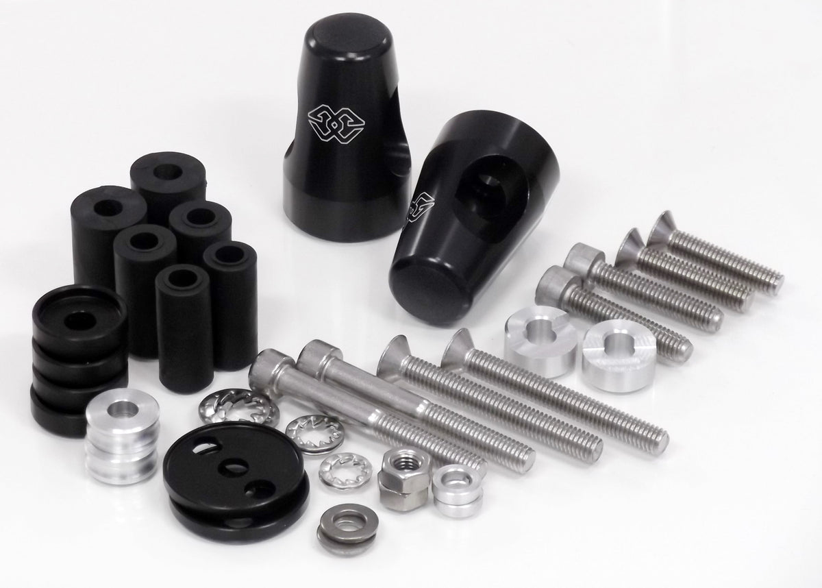 Gilles Tooling Handlebar Weights KIT Black