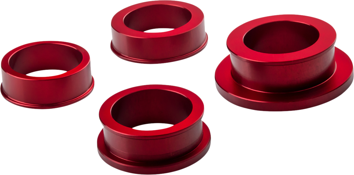 Driven Racing Wheel Spacer - Captive - Red - Kawasaki