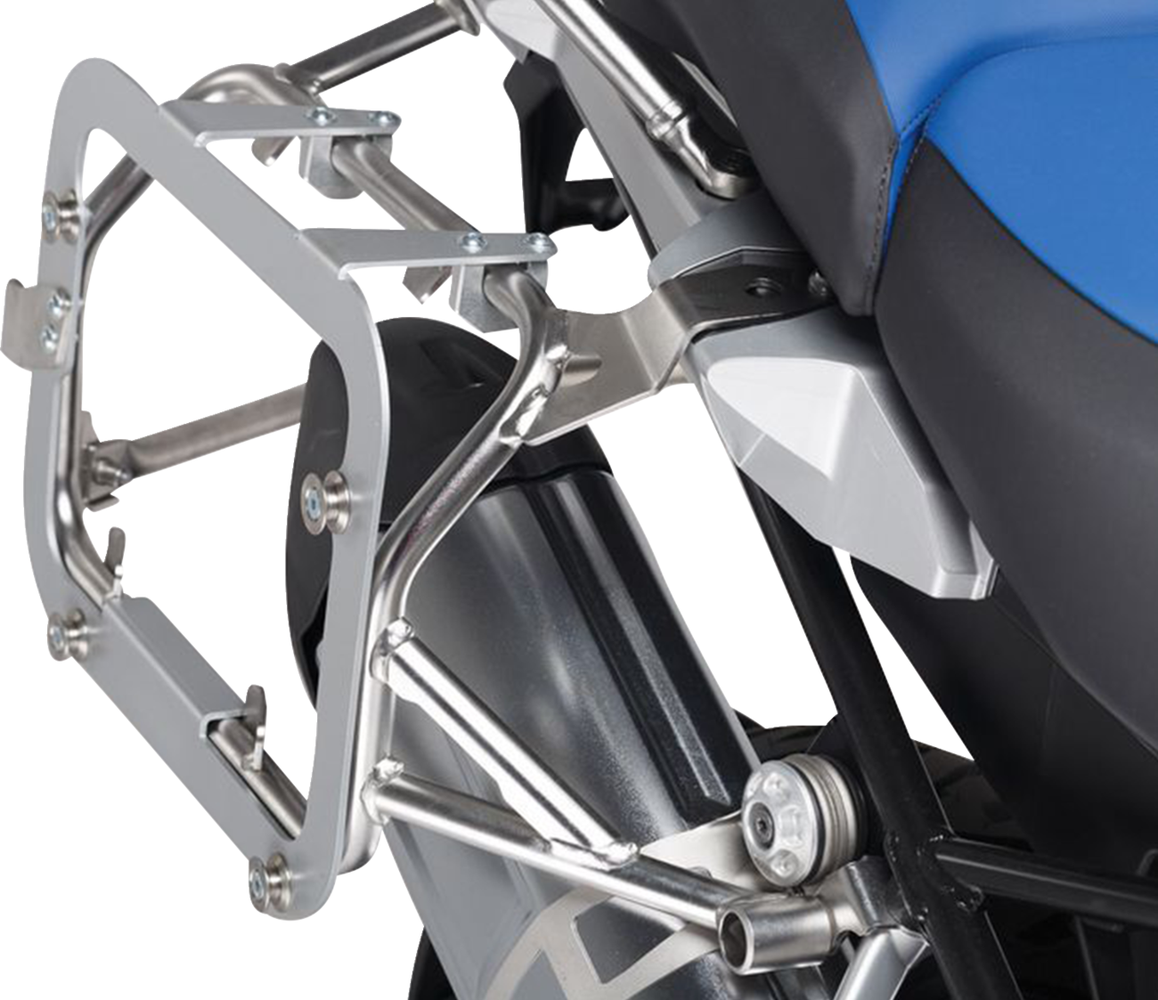 SW-Motech Adapter Kit For BMW Carrier - For TRAX ADV/EVO/ION - Silver