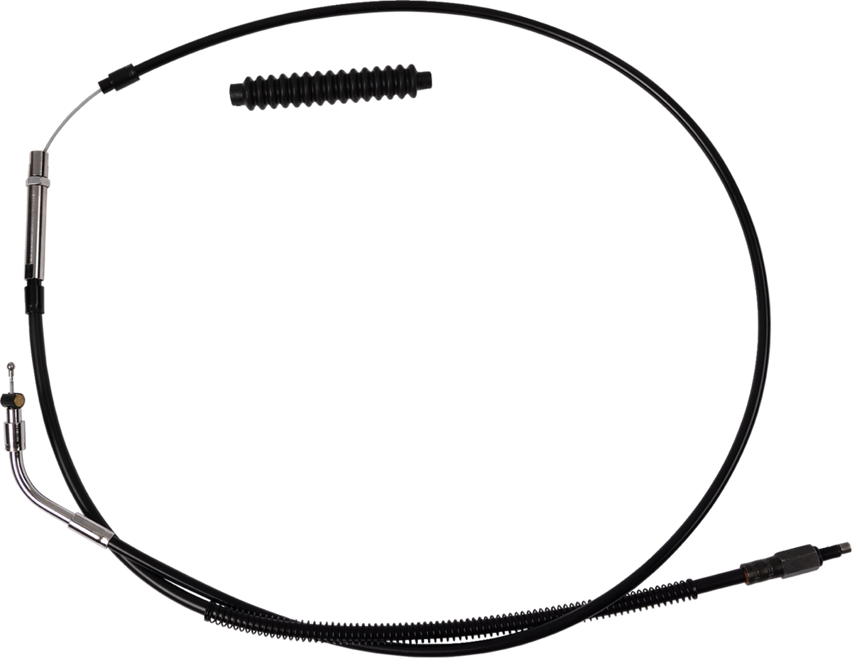 Barnett High-Efficiency Black Vinyl Clutch Cable - +6" Size