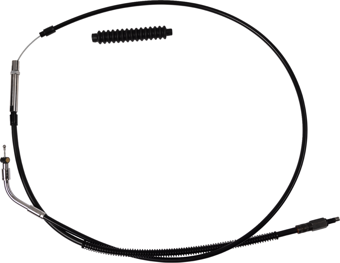 Barnett High-Efficiency Black Vinyl Clutch Cable - +6" Size
