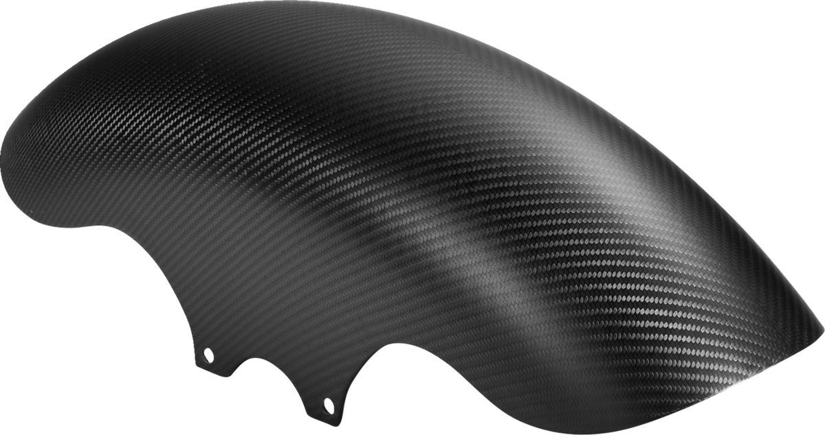 Slyfox Front Fender - Shorty - Carbon Fiber/Matte