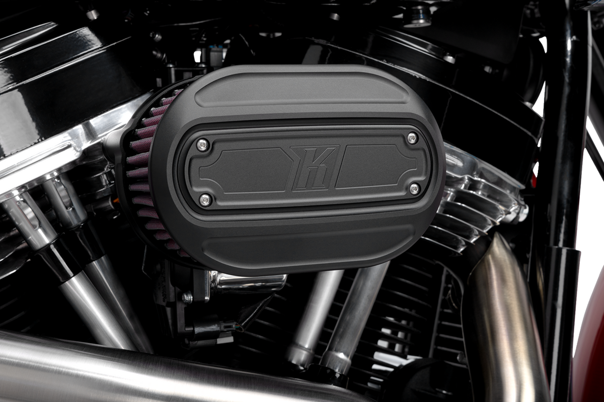 Kodlin USA Oval Air Cleaner Kit - Black - M8