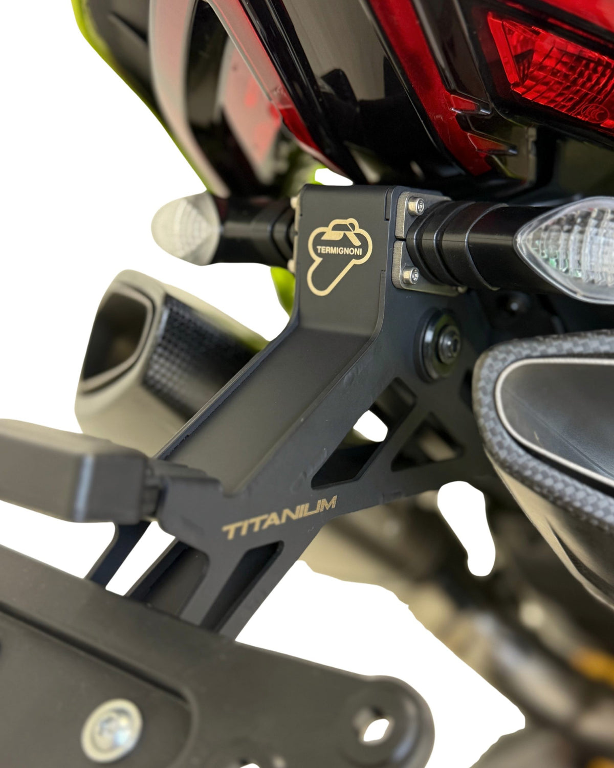 Termignoni D23109490N License Plate Holder Panigale V4/Streetfighter V4 MY25