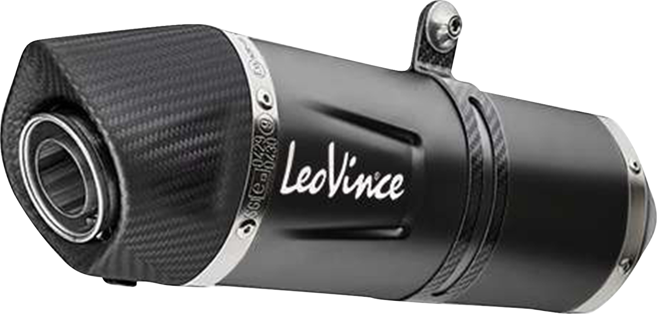 LeoVince LV One Evo Slip-On Muffler - Black - Tenere 700