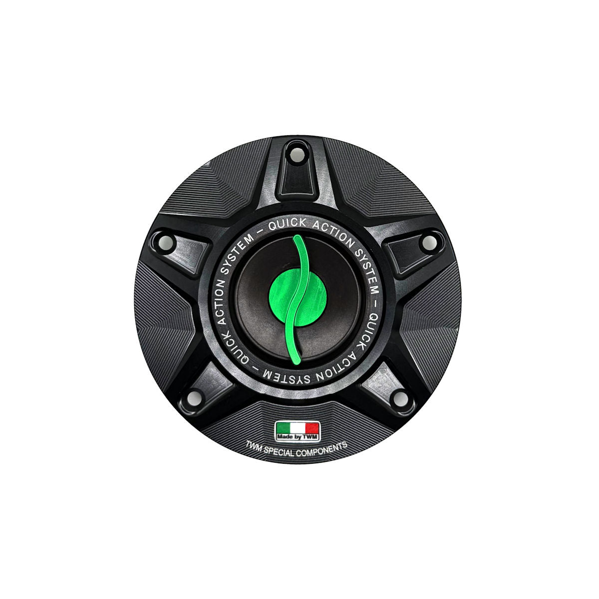 TWM Quick Action CNC Aluminum Gas Cap for Ducati - TDPR.07