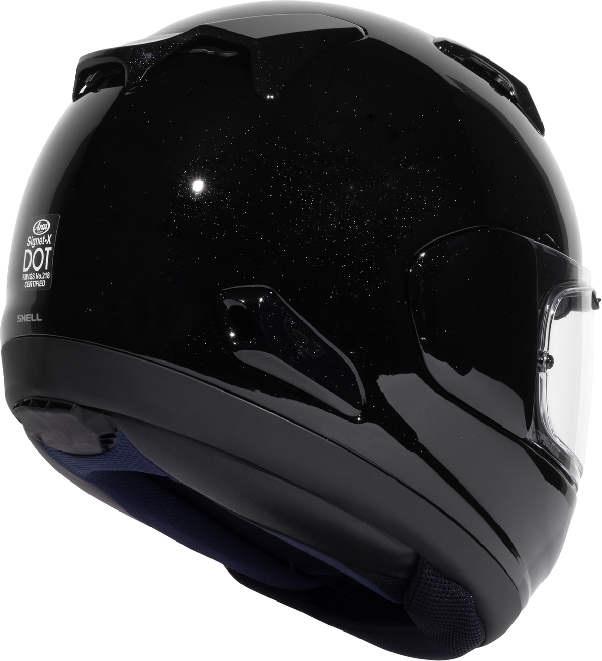 ARAI Helmets Signet-X Helmet - Black / Diamond Black / Gloss / 2XL
