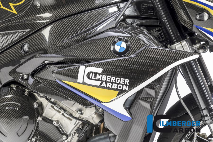 Ilmberger Carbon Radiator Cover / Badge Holder Right Side - BMW S 1000 R (Ab 2017)