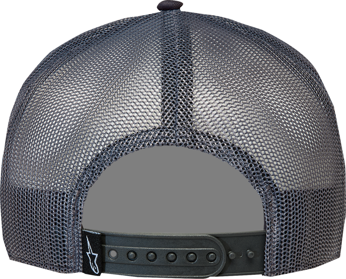 Alpinestars Ten Trucker Hat - Dark Gray/Dark Gray - One Size