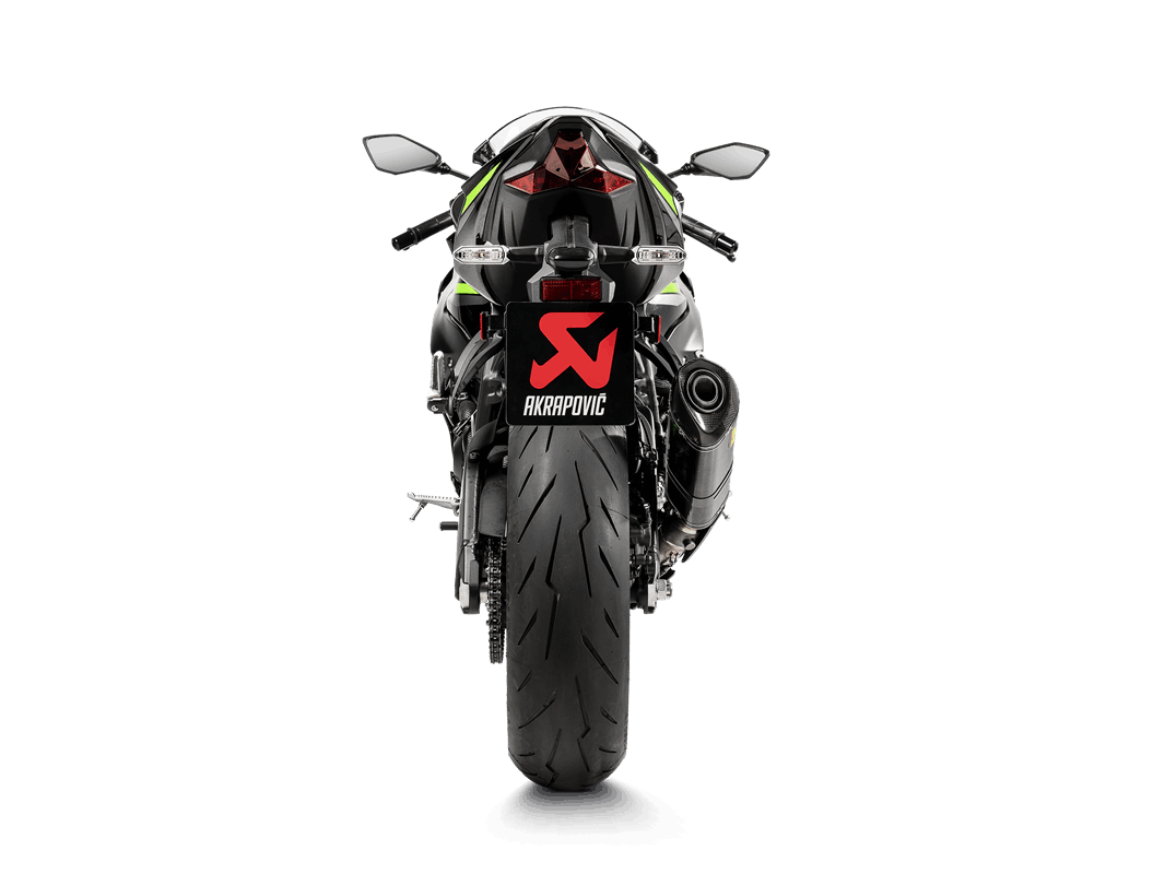 Akrapovic Slip-On Line Muffler - Carbon Fiber - ZX-6R