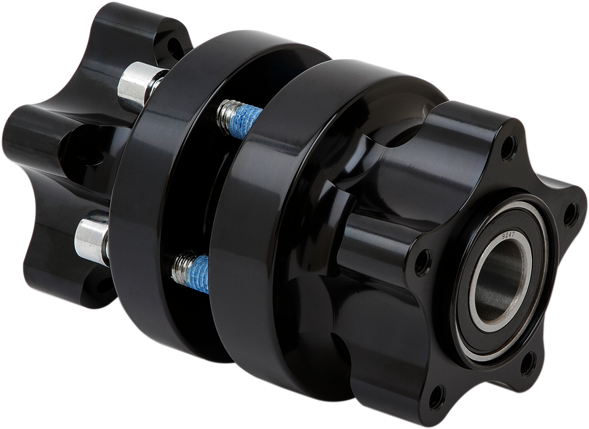 Arlen NESS Hub - Cartridge - Front/Dual Disc - Black - Fat Bob