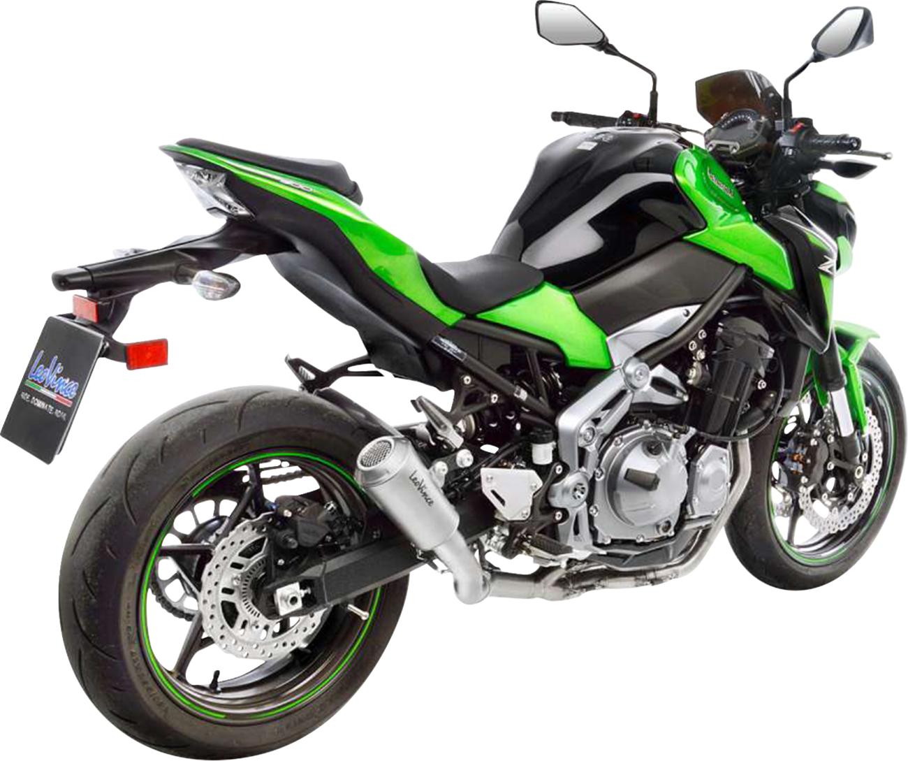 LeoVince Header Pipe - Stainless Steel - Kawasaki Z900