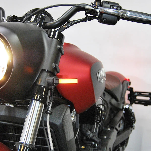 NRC Indian Scout Bobber Front Turn Signals (2018-2024)