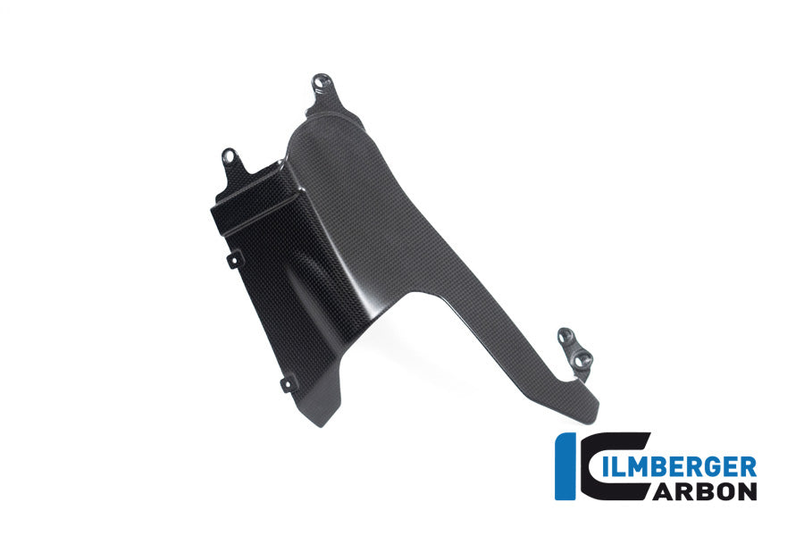 Ilmberger Carbon Exhaust Cover On The Left Belly Pan Ducati Panigale V4 S From 2022 - Matte / Plain