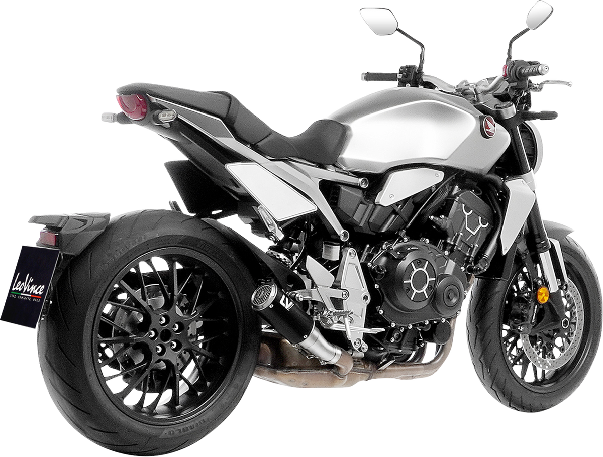LeoVince LV Corsa S Black Edition Slip-On Muffler - Honda CB 1000 R