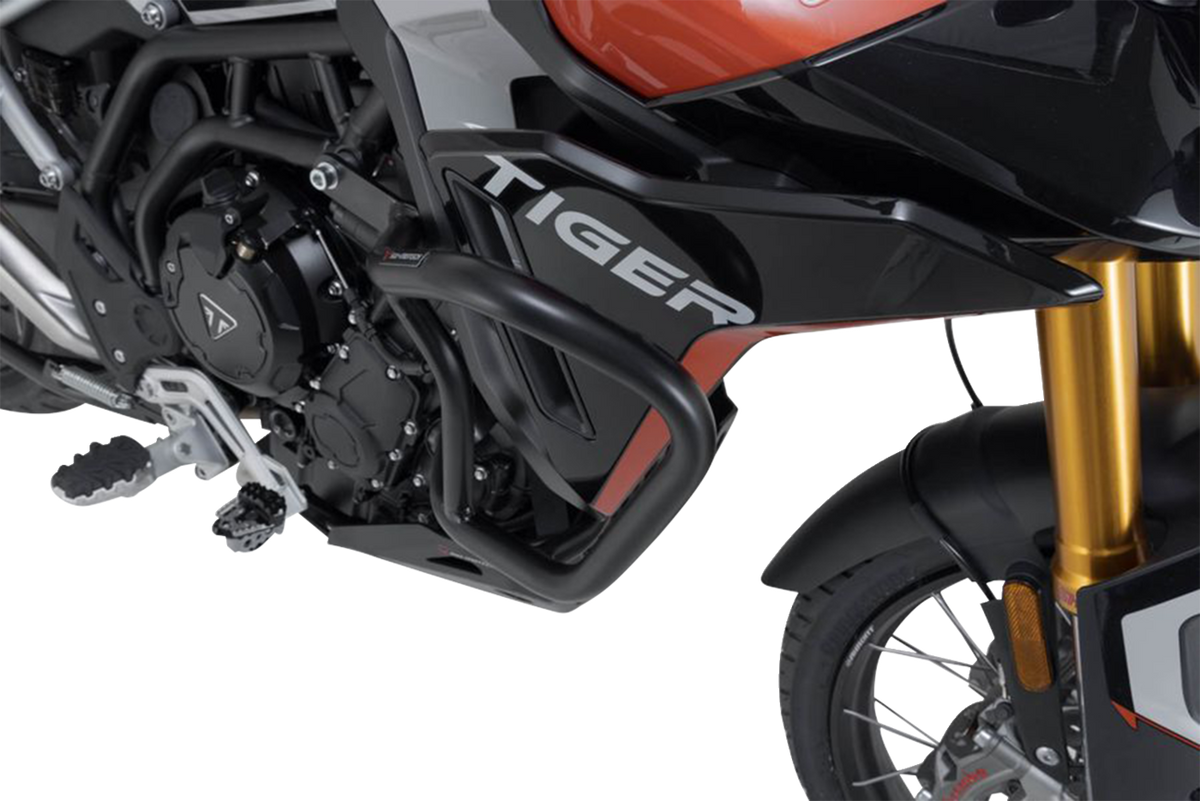 SW-Motech Crash Bar - Left/Right - Black - Triumph