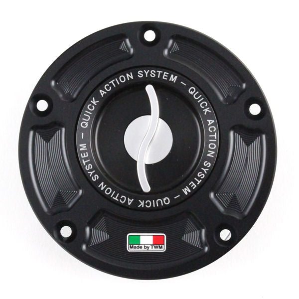 TWM Quick Action CNC Aluminum Gas Cap for Triumph - TTPR.01