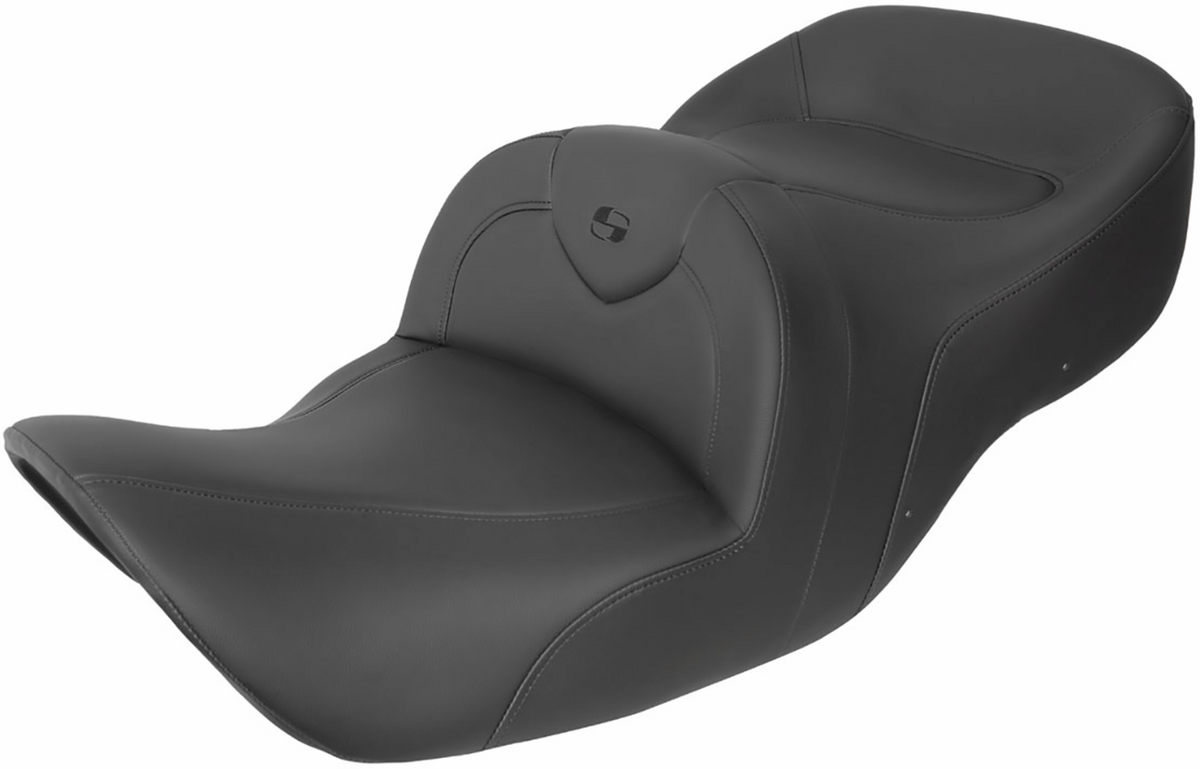 Saddlemen RoadSofa™ Seat - Without Backrest - Black/Black Stitching - GL1800 '01-'10