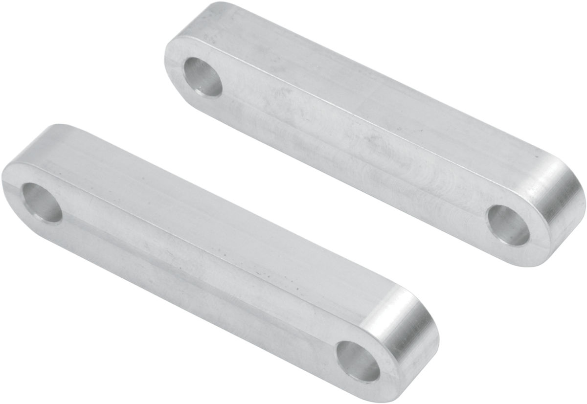 Klock Werks Hugger Front Fender Mounting Blocks - For 21" Wheels - Satin