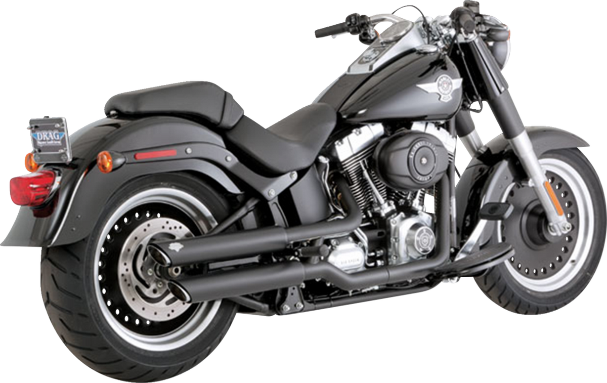 Vance &amp; Hines 3" Twin Slash Slip-On Mufflers - Black