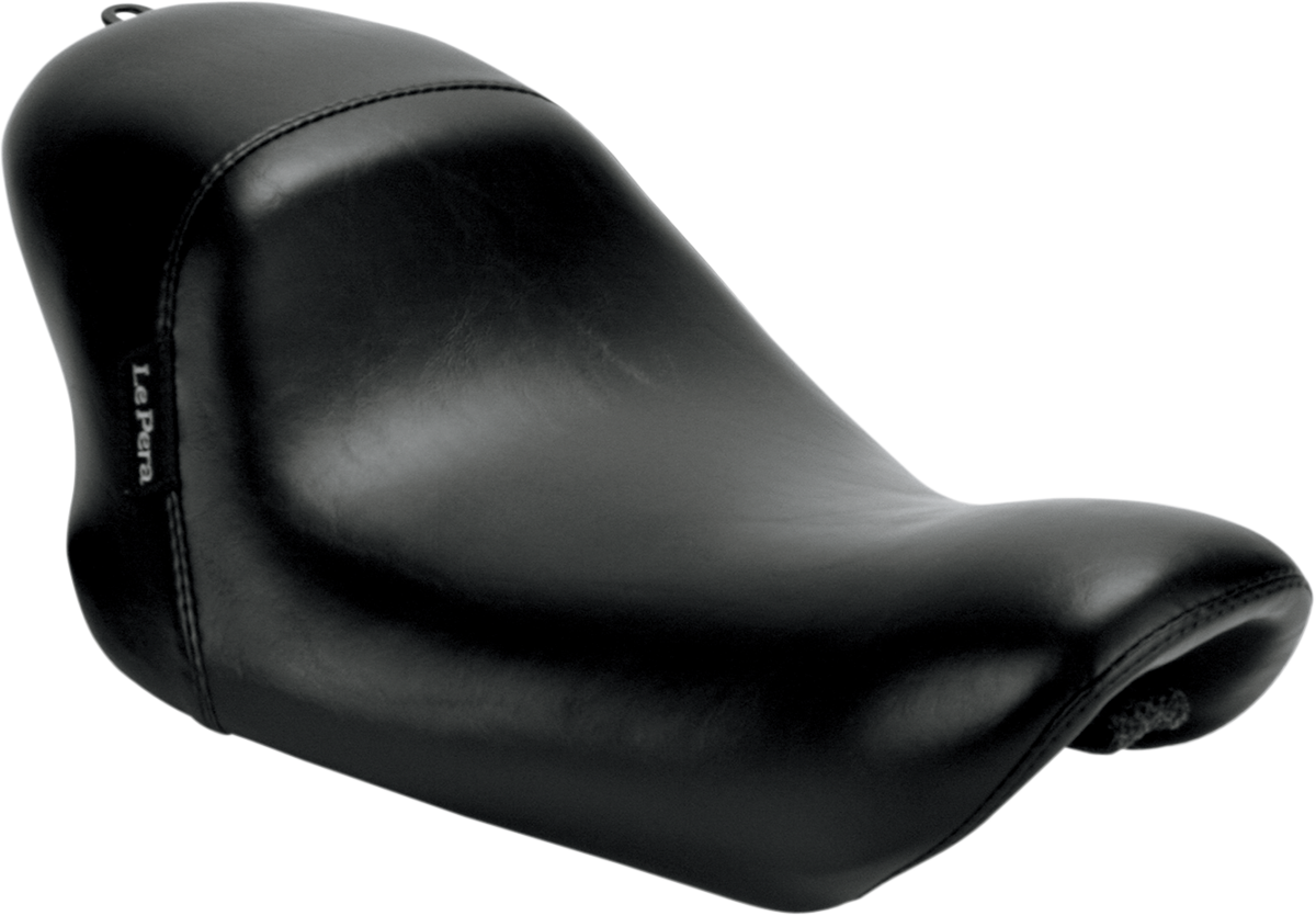 Le Pera Bare Bones Solo Seat - Smooth - Black - XL '07-'09